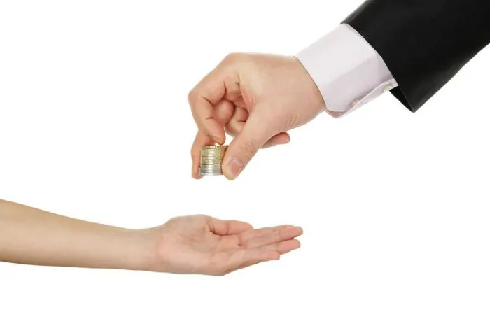 money coins adult child inheritance
