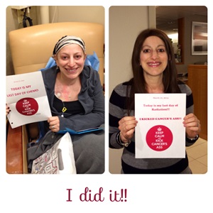 Last Day of chemo January 23, 2014 Last Day of radiation March 19, 2014 