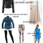 Printed Denim and Leather Jackets