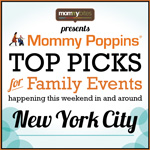 Mommy Poppins Picks for the October 19th Weekend (Manhattan)