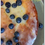 Lemon Blueberry Cake with Greek Yogurt