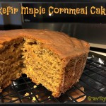 Kefir Maple Cornmeal Cake