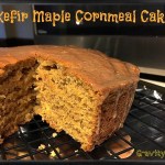 Kefir Maple Cornmeal Cake