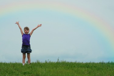 Rainbow child