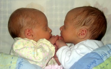 twin infants