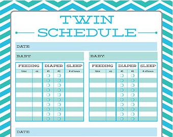 twin schedule