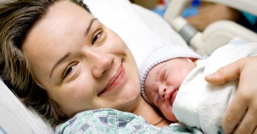 mother healing after vaginal birth
