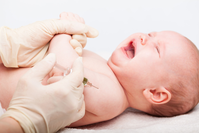 Immunization of newborn baby