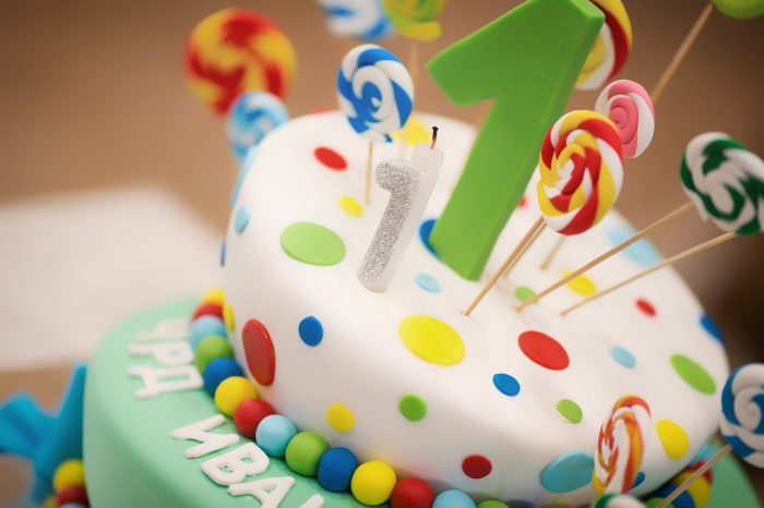 cake, numbers, lollipops, frosting, colors, red, green, yellow, blue, birthday