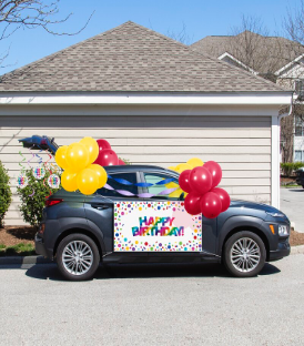 happy birthday car
