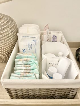 Tips for Storing Baby Essentials, Plus an Over-the-Door Nursery