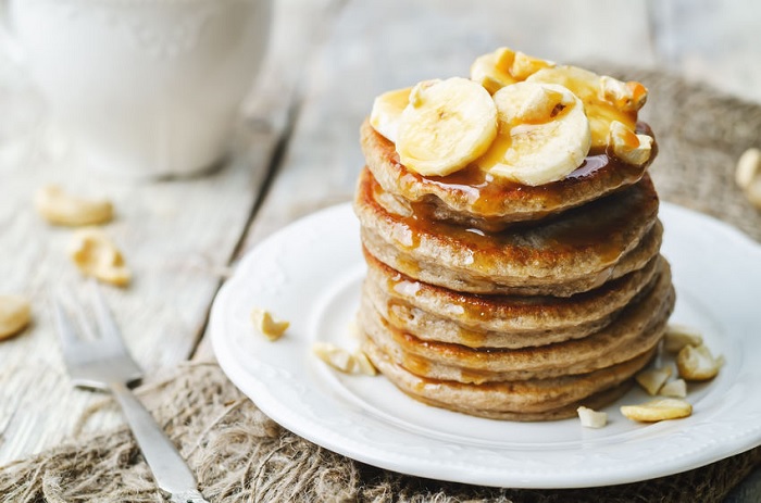 gluten free banana pancakes